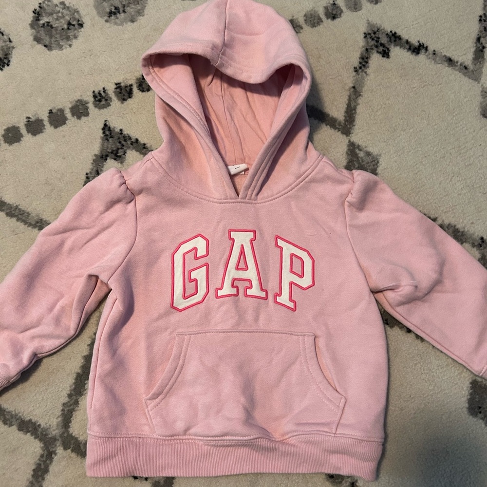 Toddler GAP pink hoodie 2T